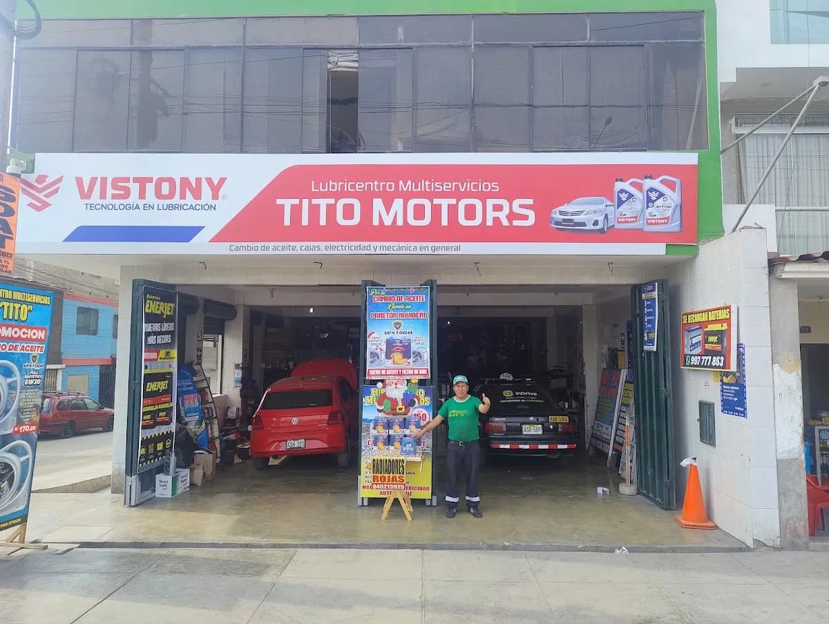 LUBRICENTRO MULTISERVICIOS TALLER TITO MOTORS AUTOMOTRIZ