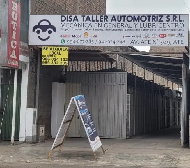 DISA TALLER AUTOMOTRIZ & CARWASH