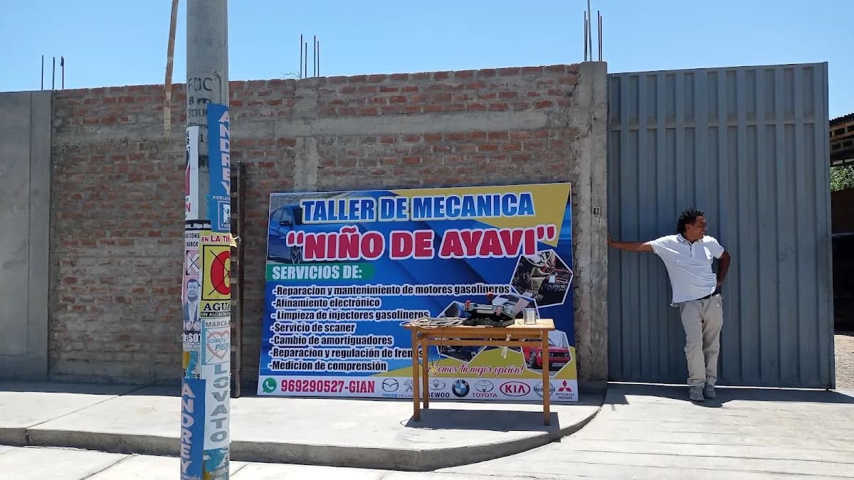 Taller De Mecanica Niño De Ayavi