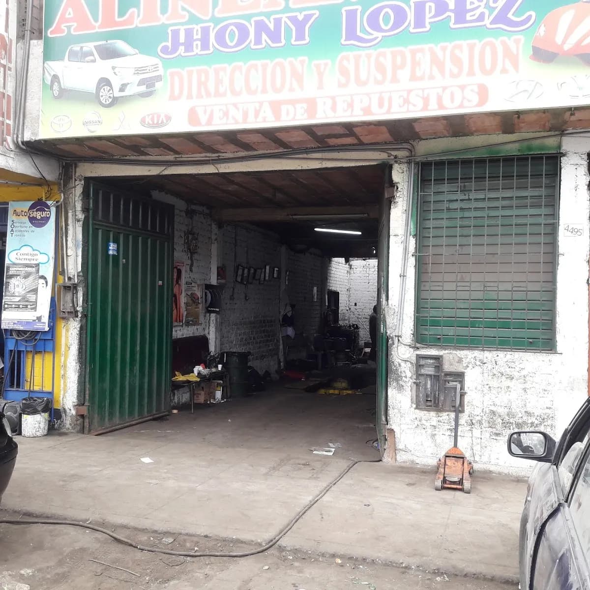 ALINEAMIENTO "JHONY LOPEZ" VENTA DE REPUESTOS EN GENERAL