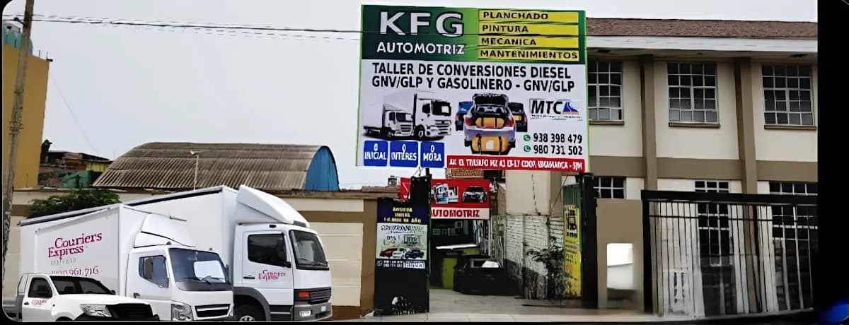 KFG AUTOMOTRIZ-Conversiones a GNV y GLP -Planchado/Pintura -Mecánica