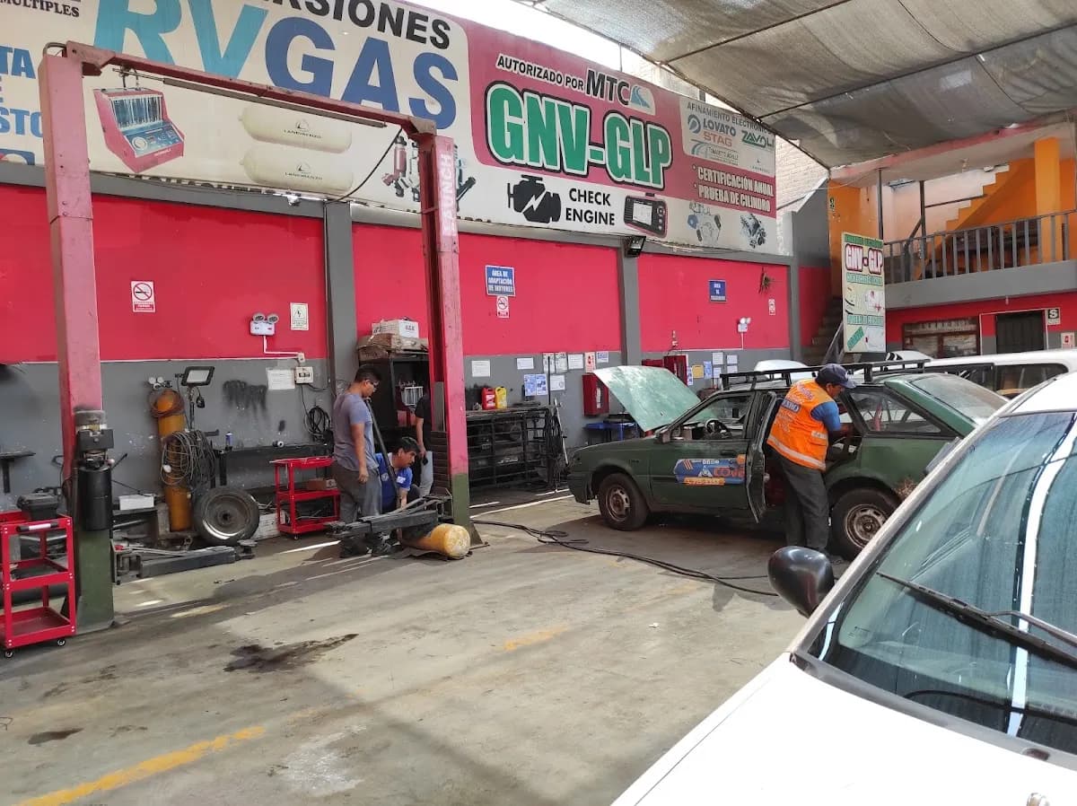 TALLER DE CONVERSION GNV RVGAS SAC
