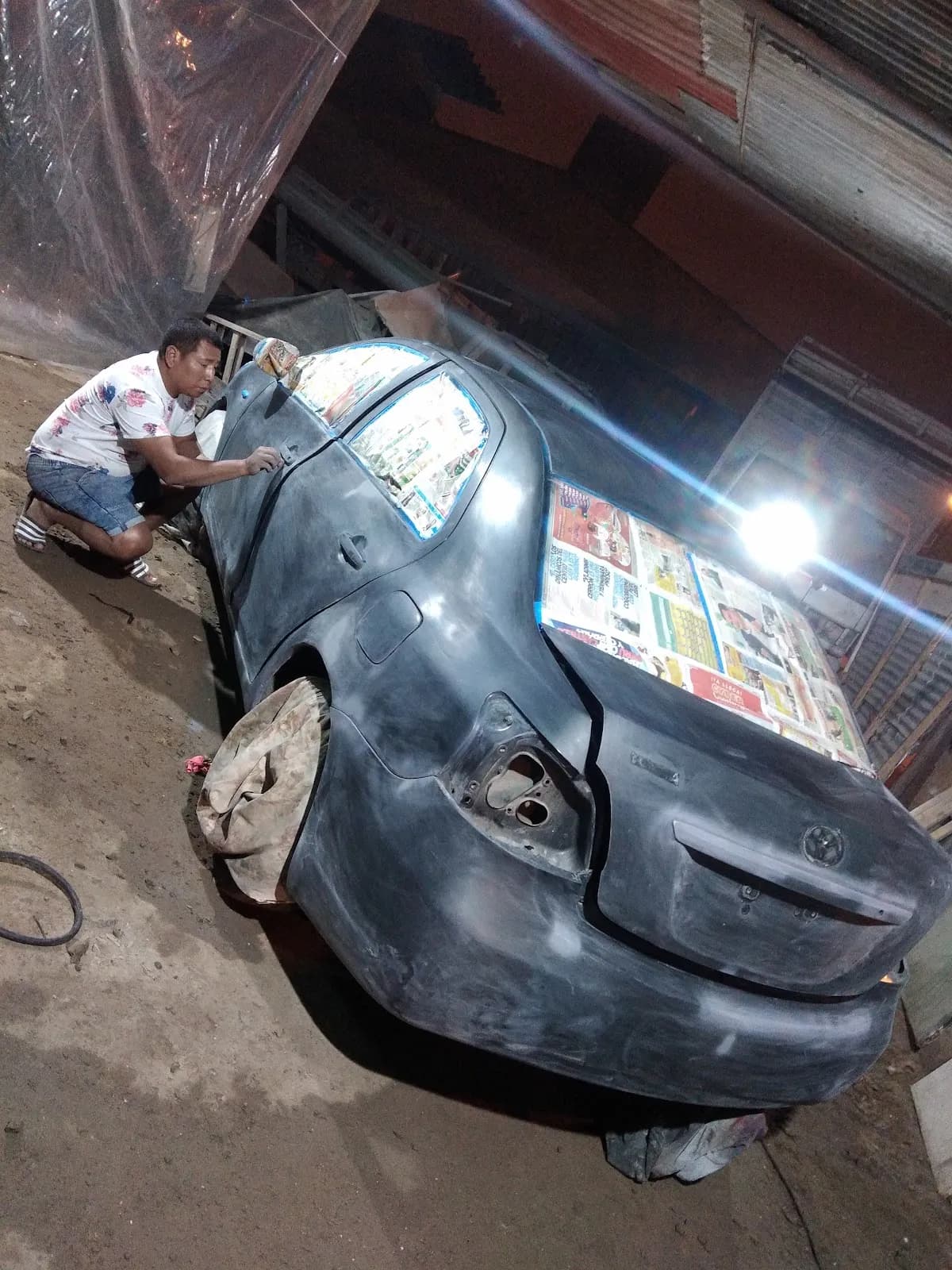 Planchado y Pintura Angel " Pirata"