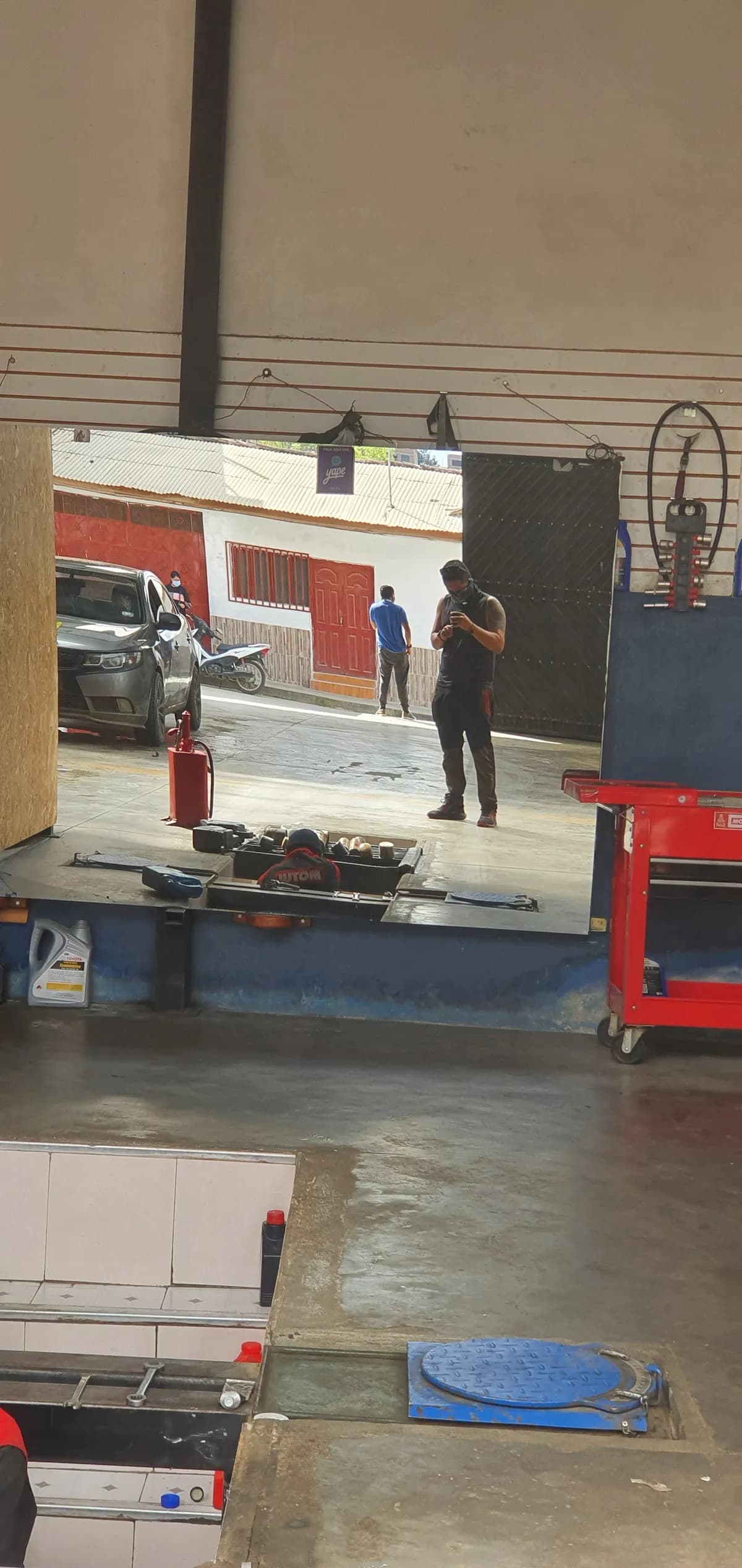 Lubricentro Celeste