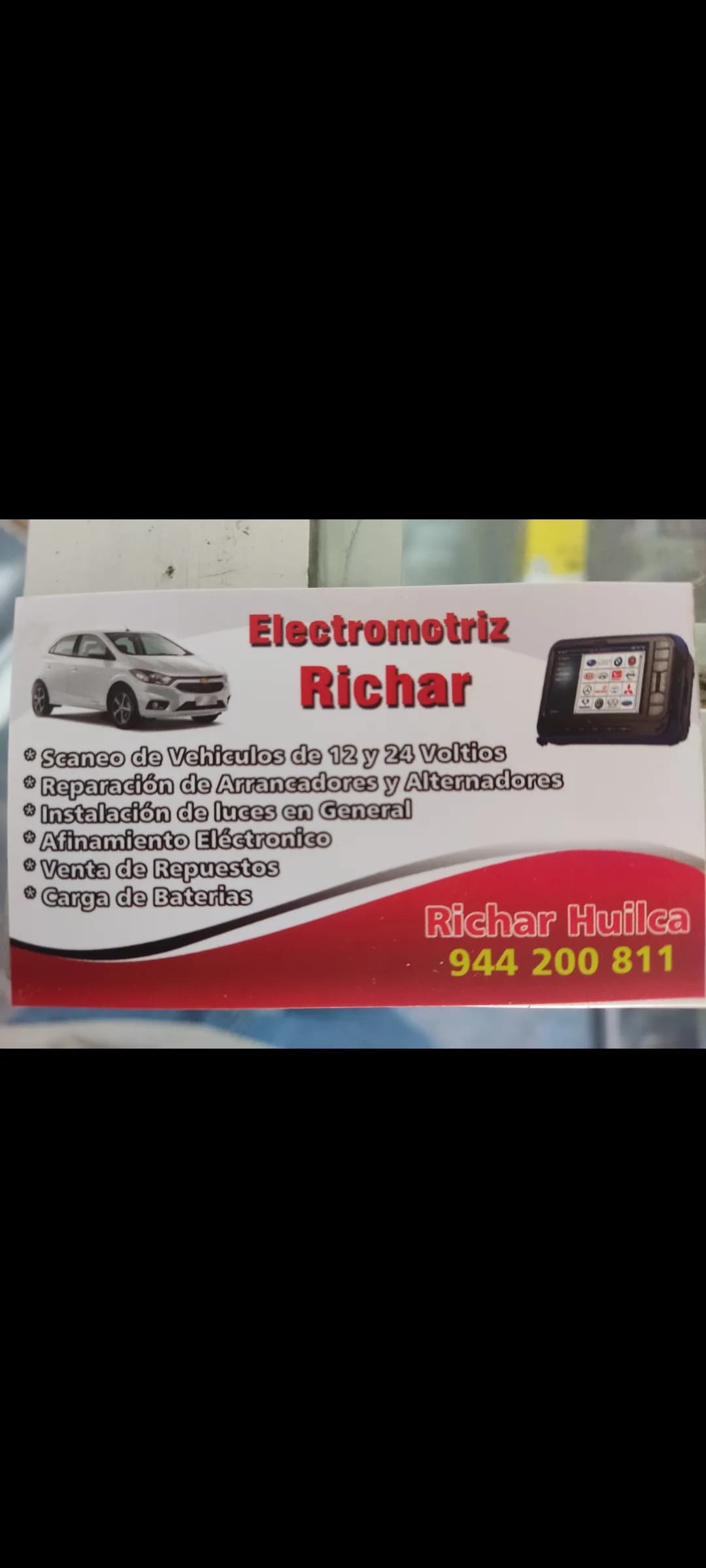 ELECTRICIDAD ELECTRÓNICA AUTOMOTRIZ RICHAR