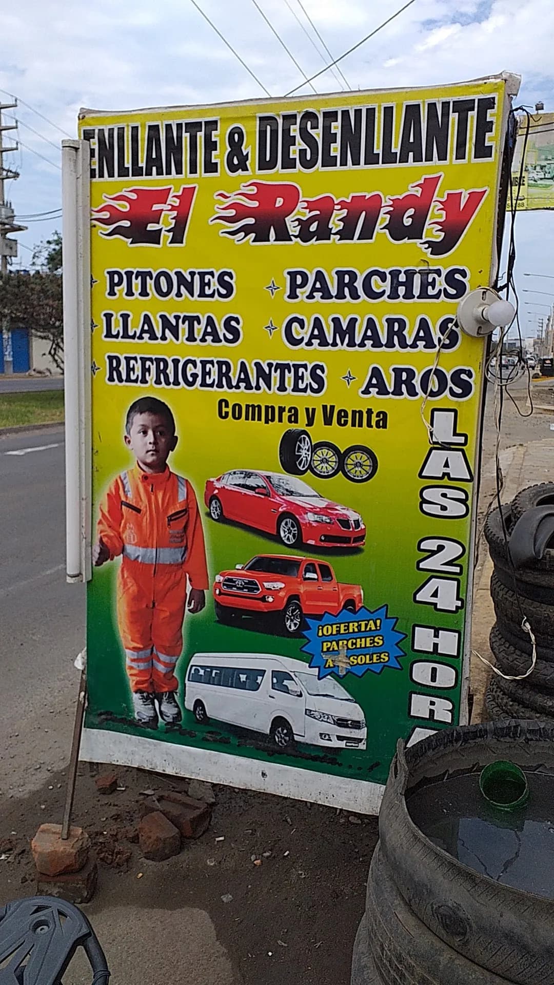 Llantero - Enllante y desenllante El Randy